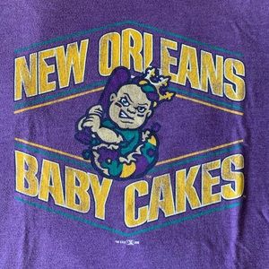 New Orleans Baby Cakes Baseball Tee